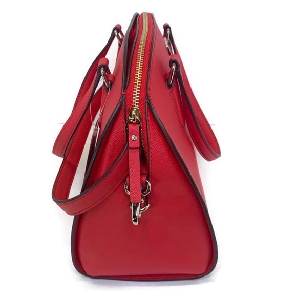 ❤️ NWT! Kate Spade Large Reilly Hot Chili Satchel - Picture 3 of 8